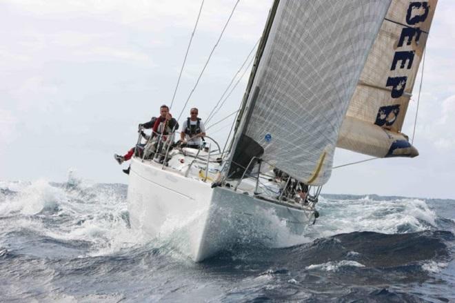 Bernie’s Back. Grand Soleil 43, Trustmarque Quokka, has been chartered to local Antiguan, Bernie Evan-Wong - RORC Caribbean 600 2014 © Bernie Evan-Wong